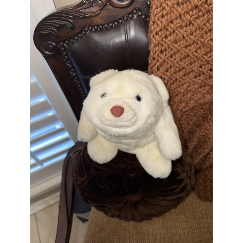Vintage Gund Snuffles 1980 Bear Teddy Polar Stuffed Animal Plush Bear 10"
